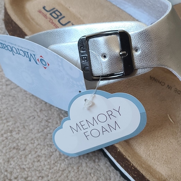 JBU Laura Too Silver Flip Flop - Picture 5 of 6